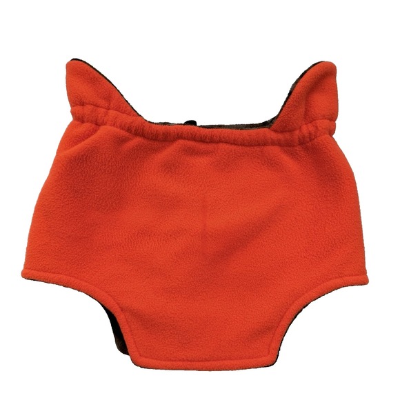 Remington Reversible Fleece Neck Gaiter Camo Orange Winter Ear Flaps Hunting OS - Picture 8 of 12